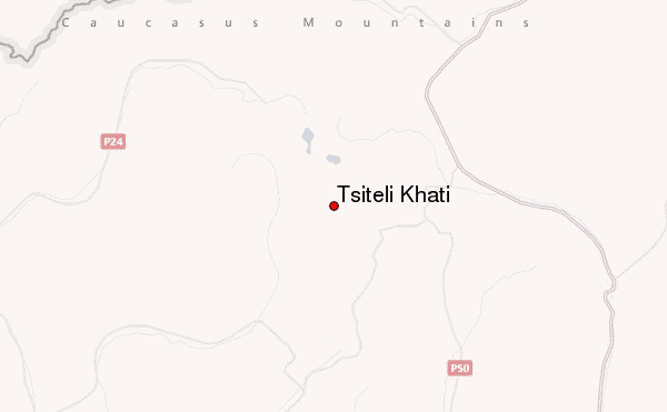 Tsiteli Khati Location Map