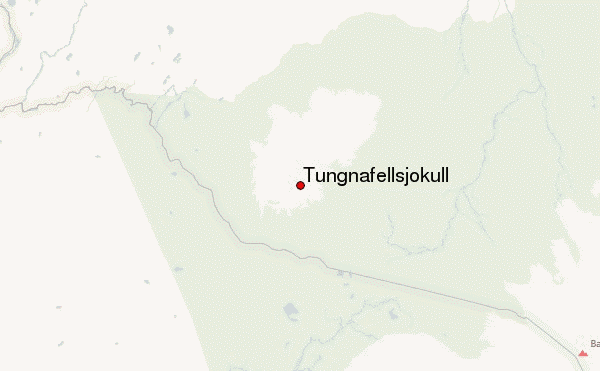 Tungnafellsjokull Location Map