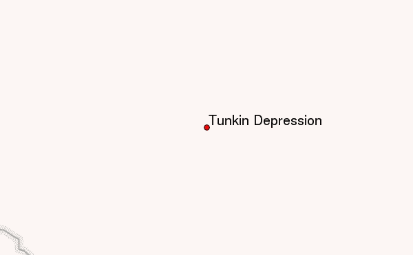 Tunkin Depression Location Map