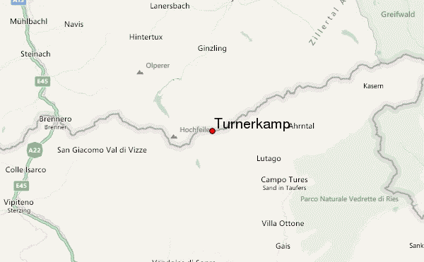 Turnerkamp Location Map