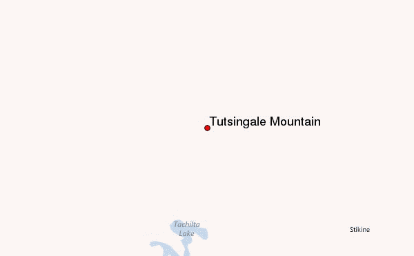 Tutsingale Mountain Location Map