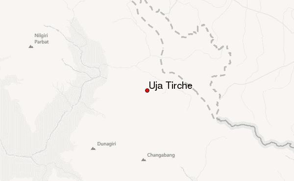Uja Tirche Location Map