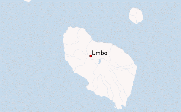 Umboi Location Map