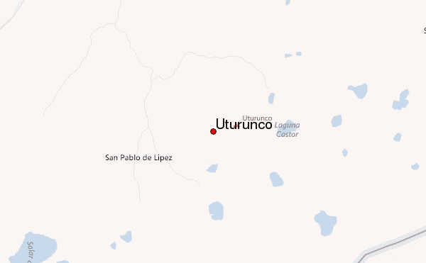 Uturunco Location Map
