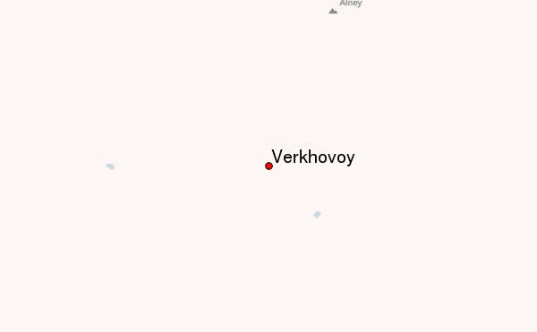Verkhovoy Location Map