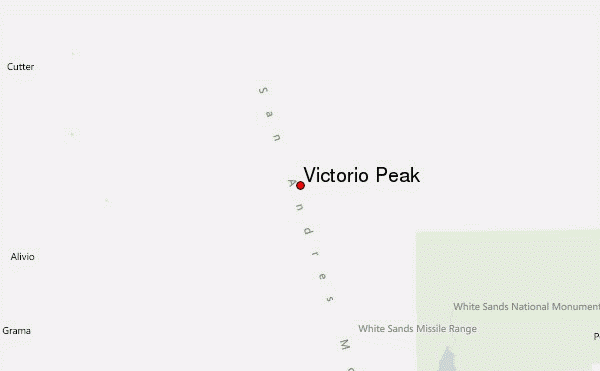 Victorio Peak Location Map