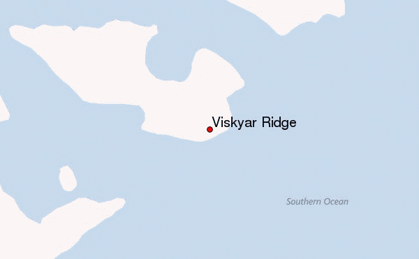 Viskyar Ridge Location Map