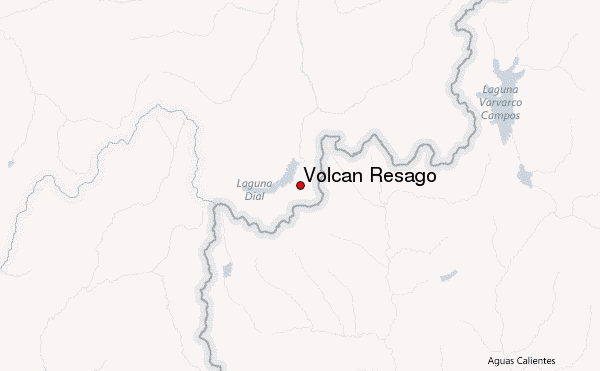 Volcan Resago Location Map