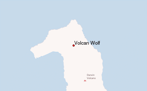 Volcan Wolf Location Map
