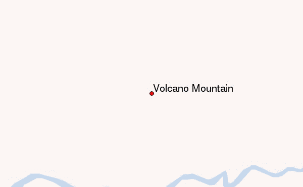 Volcano Mountain Location Map