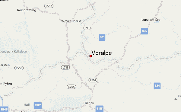 Voralpe Location Map