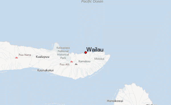 Wailau Location Map