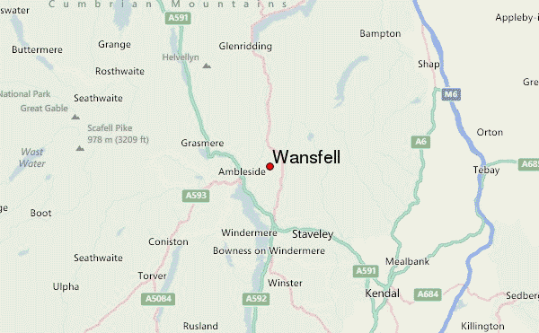 Wansfell Location Map