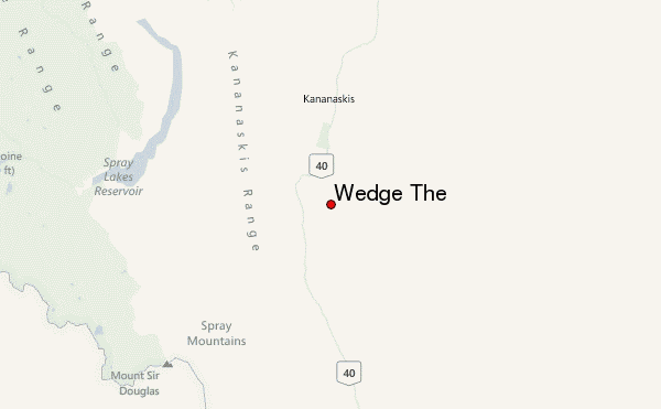Wedge The Location Map