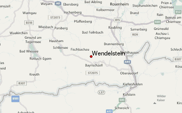 Wendelstein Location Map