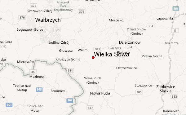 Wielka Sowa Location Map