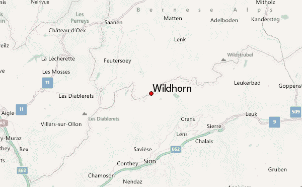 Wildhorn Location Map