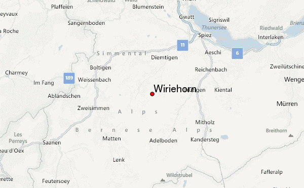 Wiriehorn Location Map