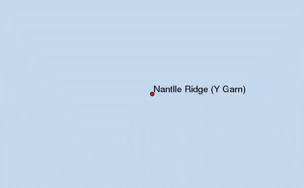 Nantlle Ridge (Y Garn) Location Map