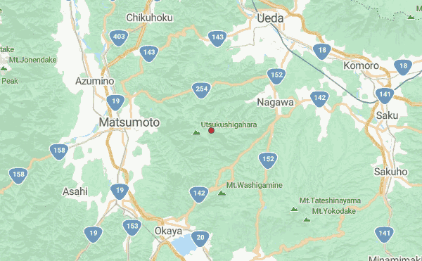 王ヶ頭ホテル Location Map