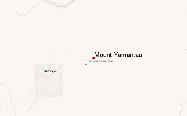 Mount Yamantau Location Map