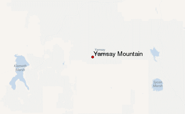 Yamsay Mountain Location Map