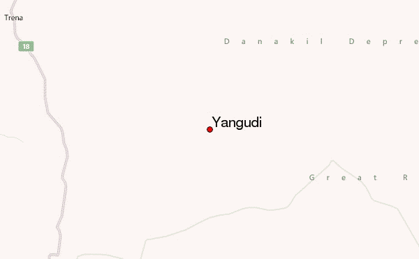 Yangudi Location Map