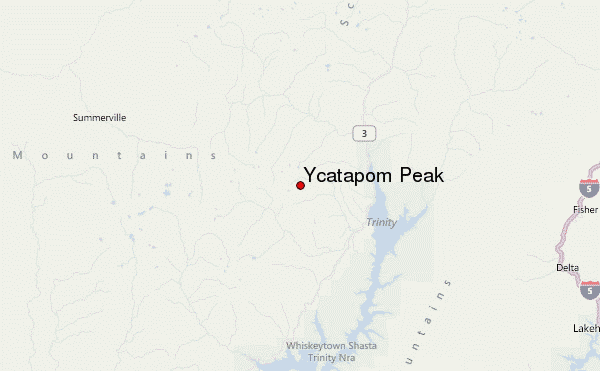 Ycatapom Peak Location Map