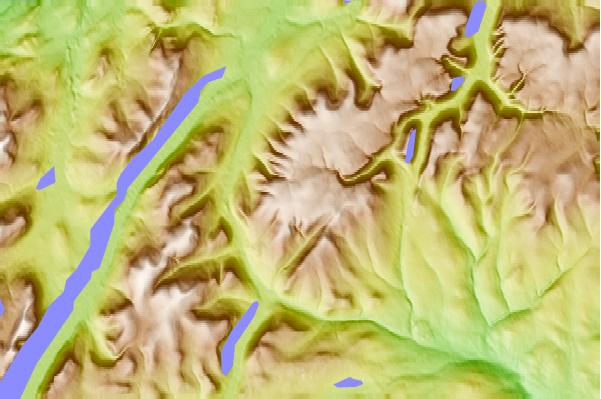 Surf breaks located close to A' Bhuidheanach Bheag