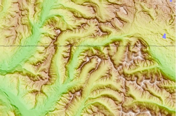 Surf breaks located close to Abiathar Peak