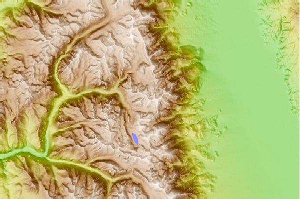 Surf breaks located close to Acrodectes Peak