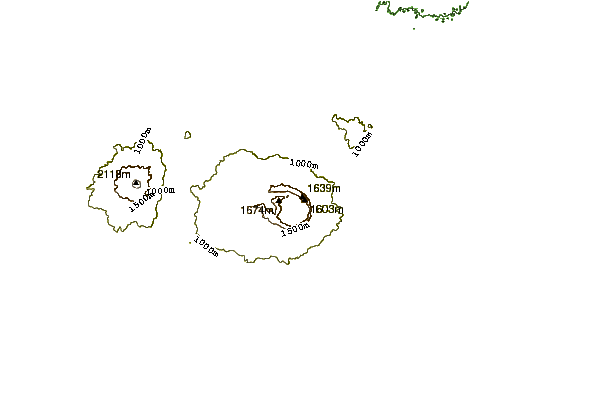 Mountain peaks around Adwa (volcano)