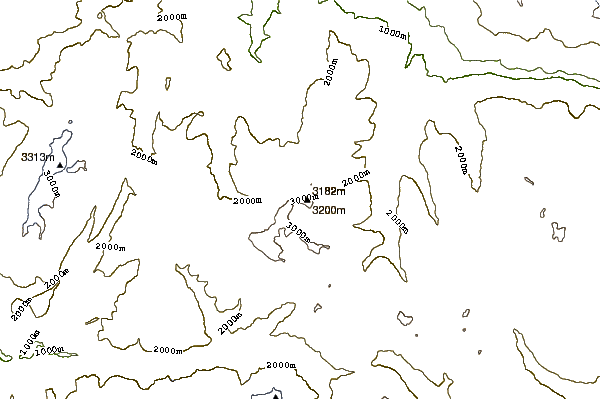 Mountain peaks around Aguille d' Epaisseur or Aiguille de l' Épaisseur