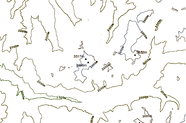 Mountain peaks around Aiguille de Polset