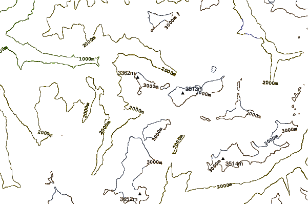 Mountain peaks around Aiguille de la Vanoise