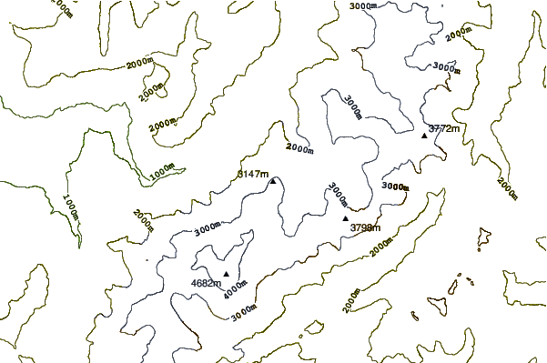 Mountain peaks around Aiguille du Plan