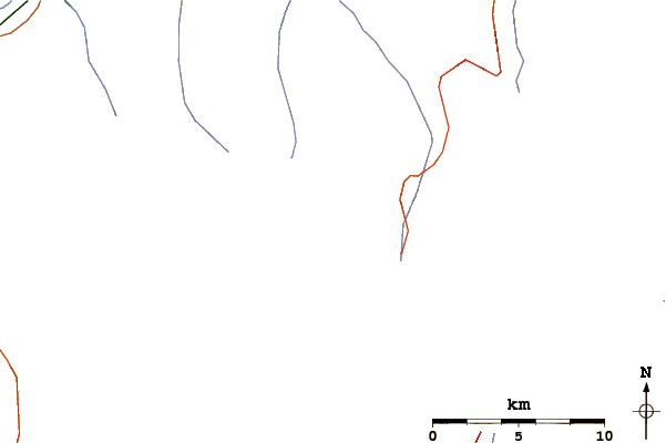 Roads and rivers around Aiguilles Rouges d'Arolla