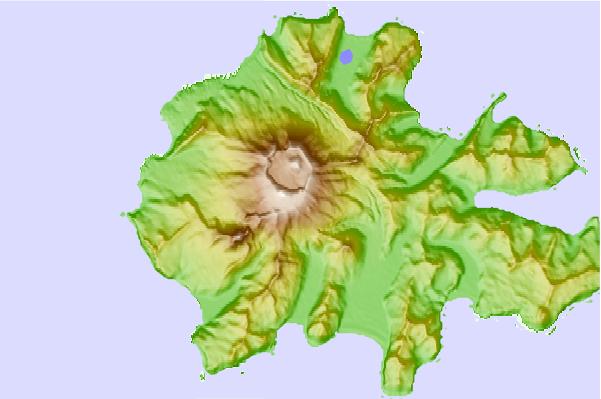 Surf breaks located close to Akutan