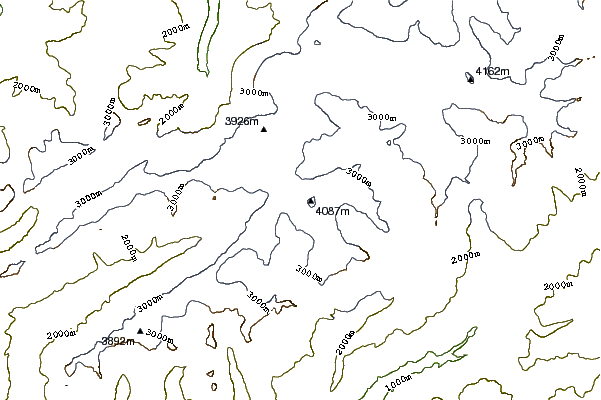 Mountain peaks around Aletschhorn