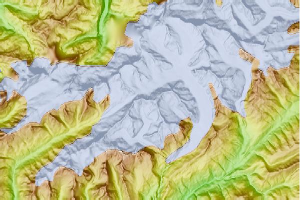 Surf breaks located close to Aletschhorn