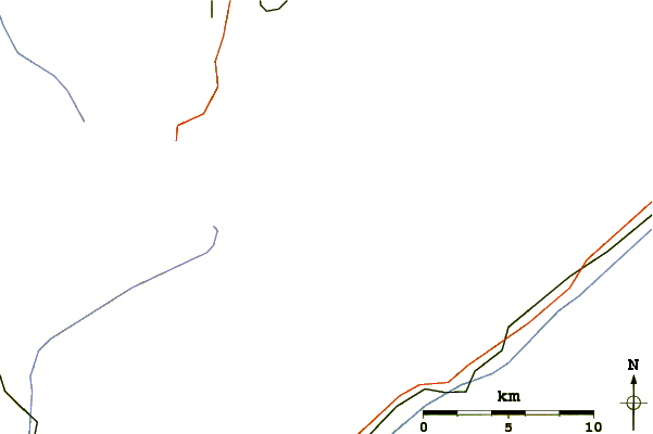 Roads and rivers around Aletschhorn