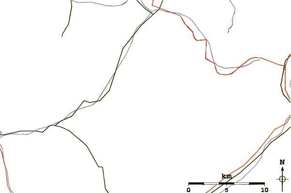 Roads and rivers around Älplihorn