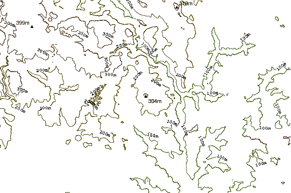 Mountain peaks around Alport Height