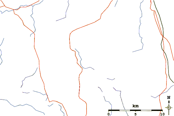 Roads and rivers around Angletarn Pikes