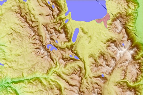 Surf breaks located close to Angora Peak