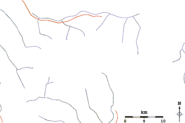 Roads and rivers around Annapurna 2