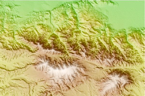 Surf breaks located close to Antimony Peak