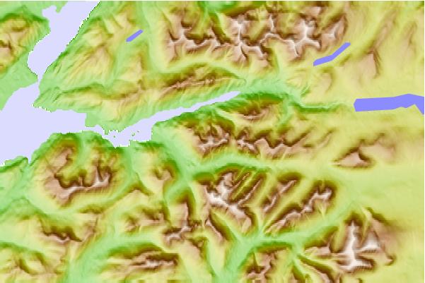 Surf breaks located close to Aonach Eagach