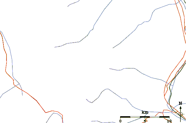 Roads and rivers around Aperer Feuerstein