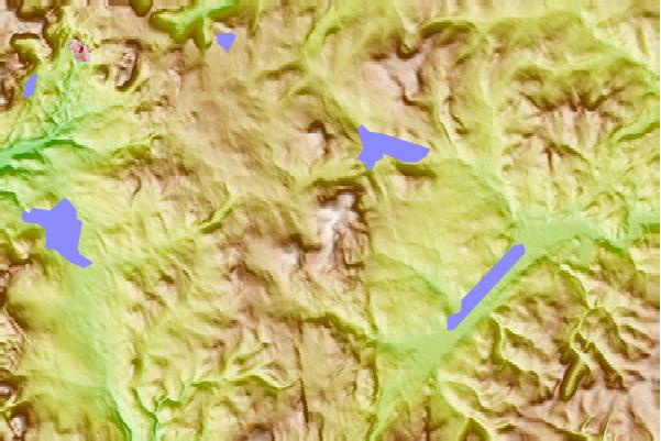 Surf breaks located close to Arenig Fawr South Ridge Top